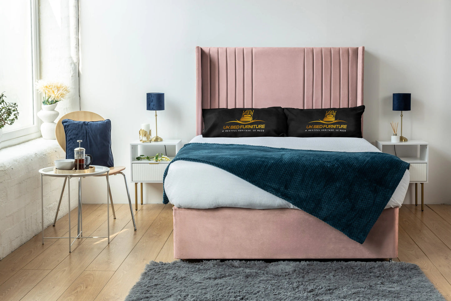 Skyline wingback Divan Bed