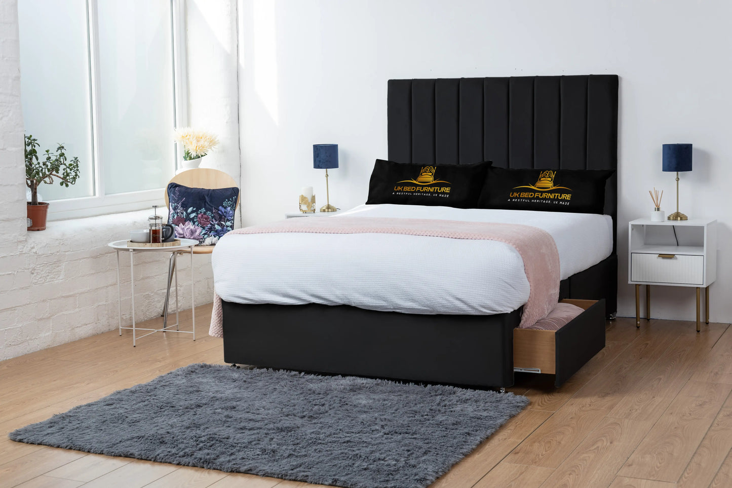 Amelia Lined Divan Bed
