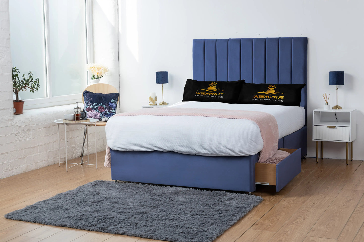 Amelia Lined Divan Bed