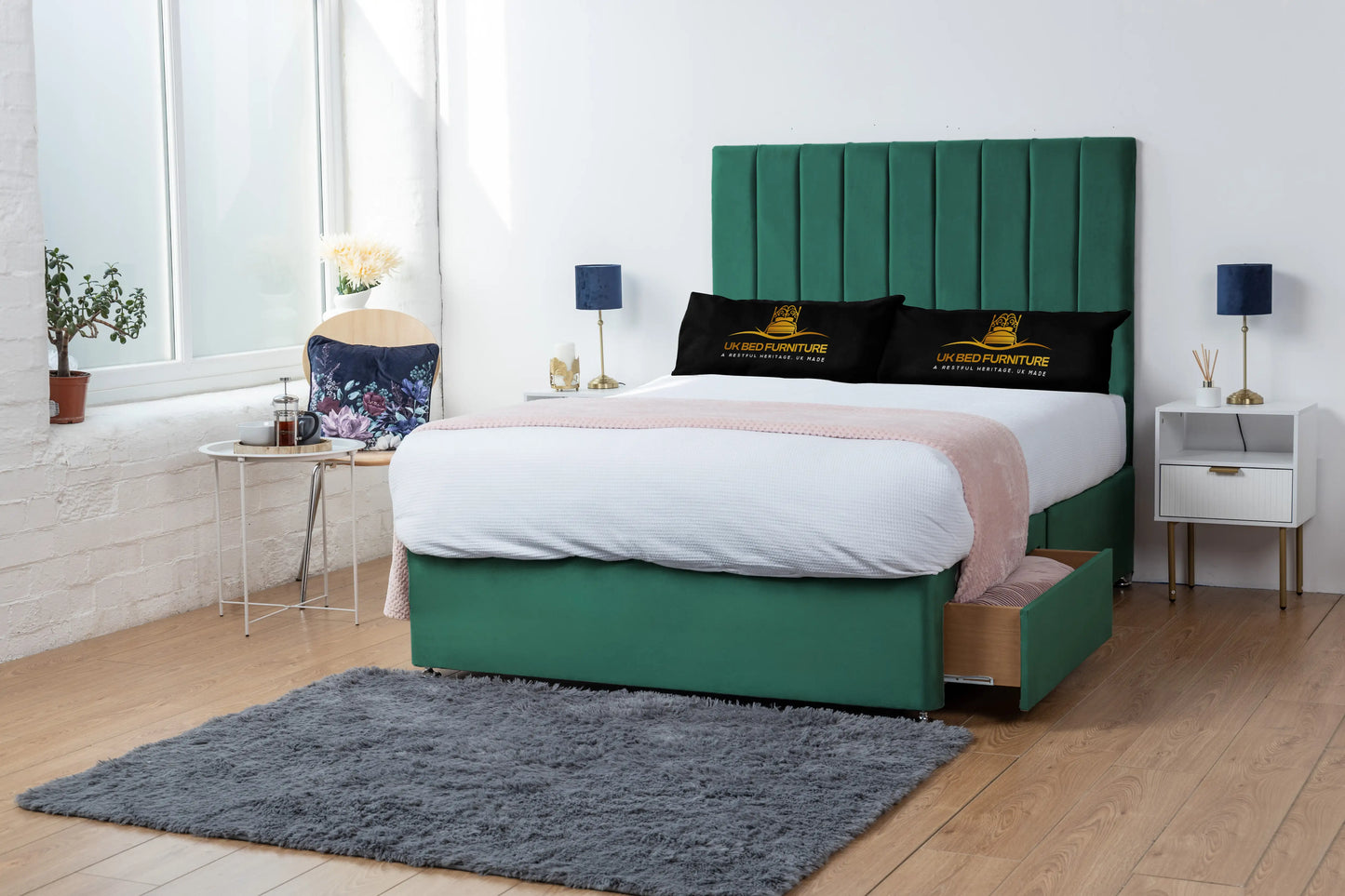 Amelia Lined Divan Bed