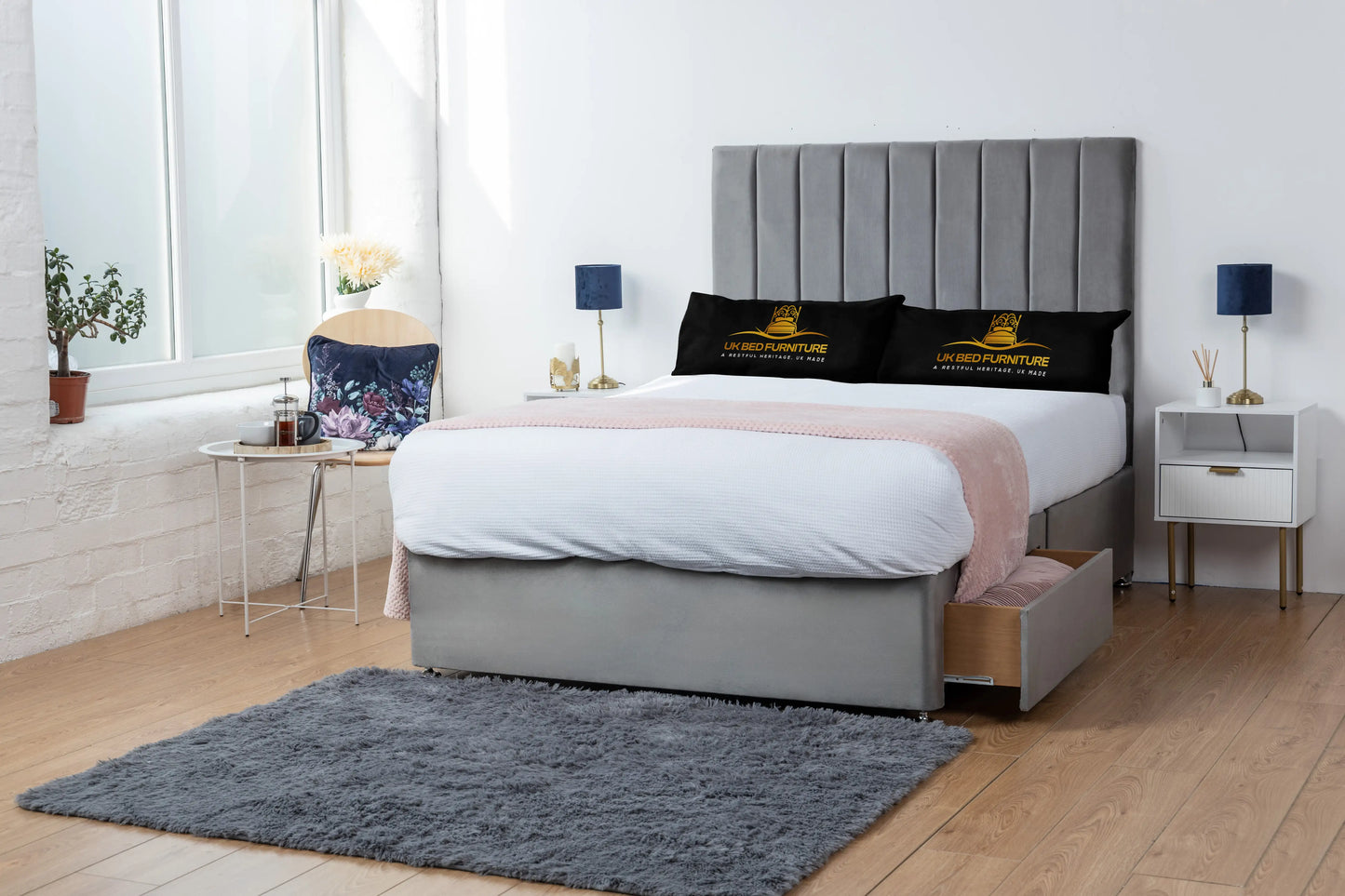 Amelia Lined Divan Bed