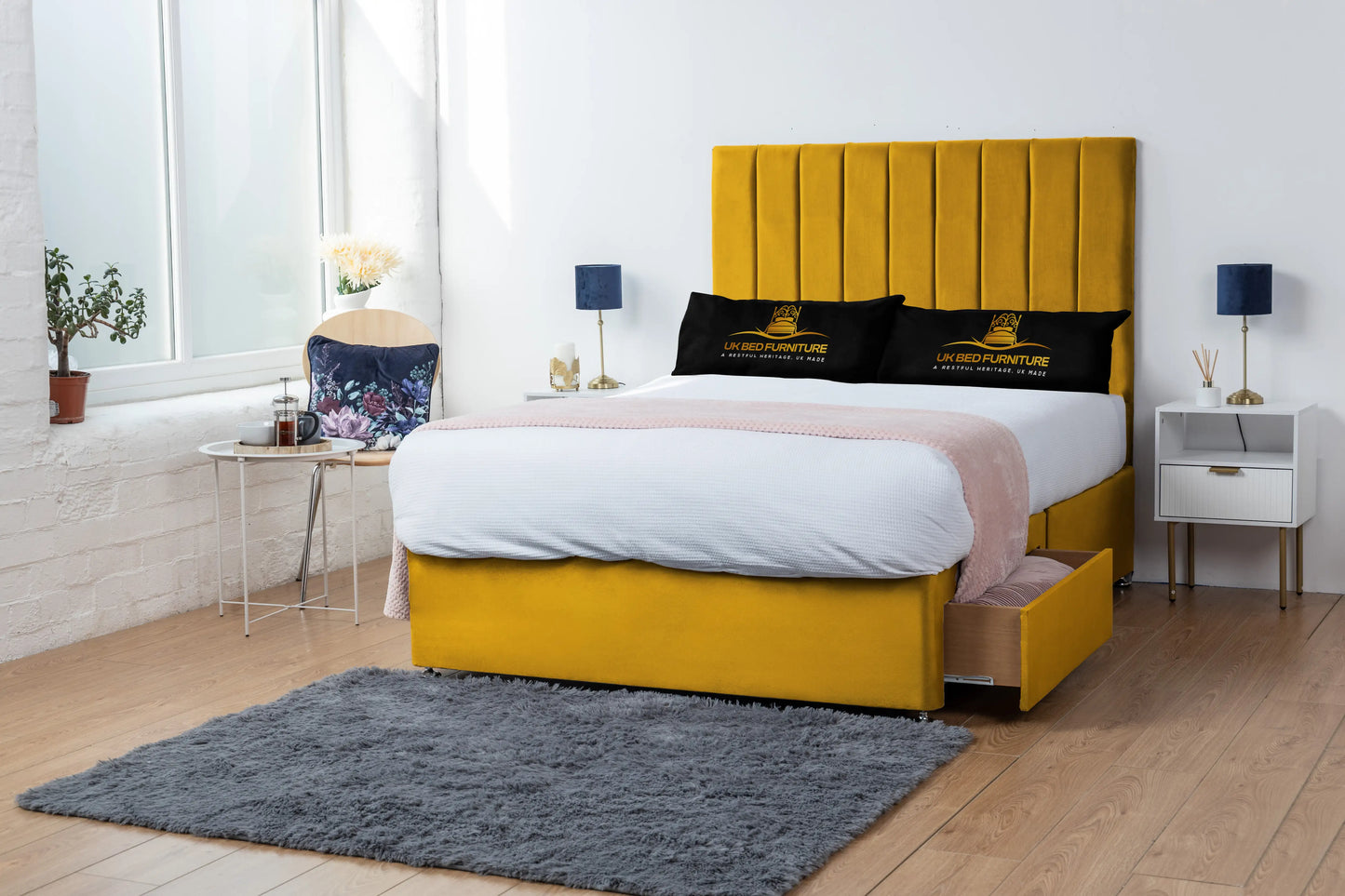 Amelia Lined Divan Bed