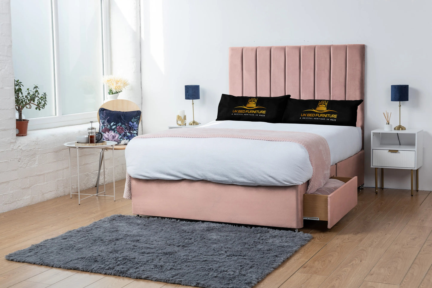 Amelia Lined Divan Bed