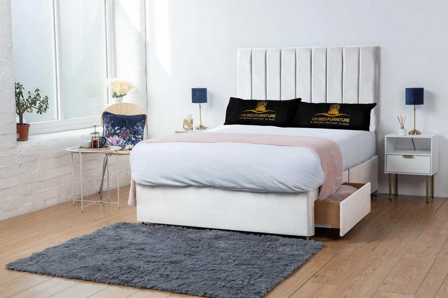 Amelia Lined Divan Bed