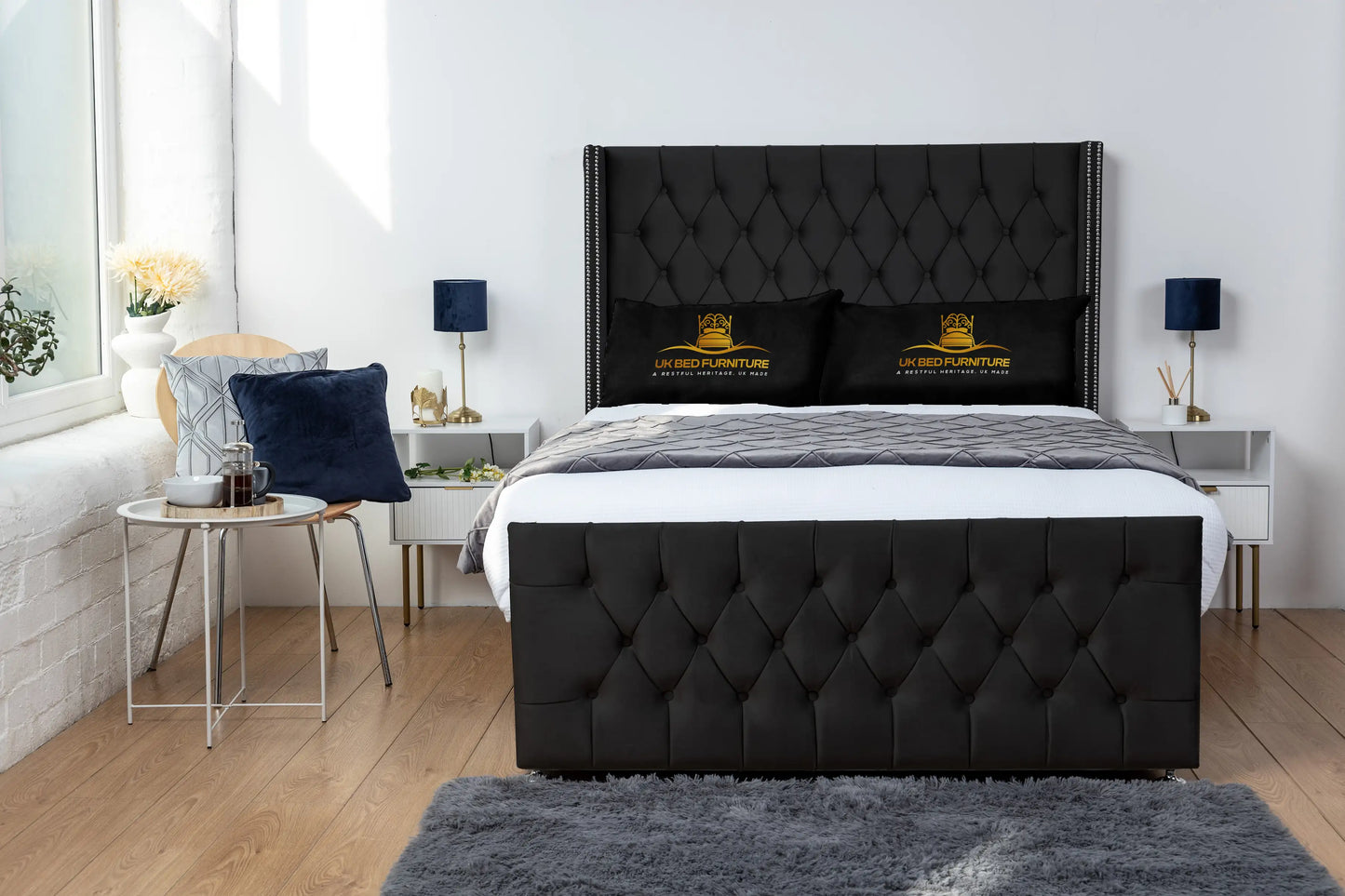 Emily Wingback Divan Bed