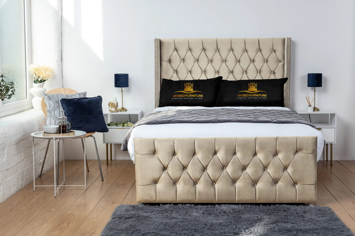 Emily Wingback Divan Bed