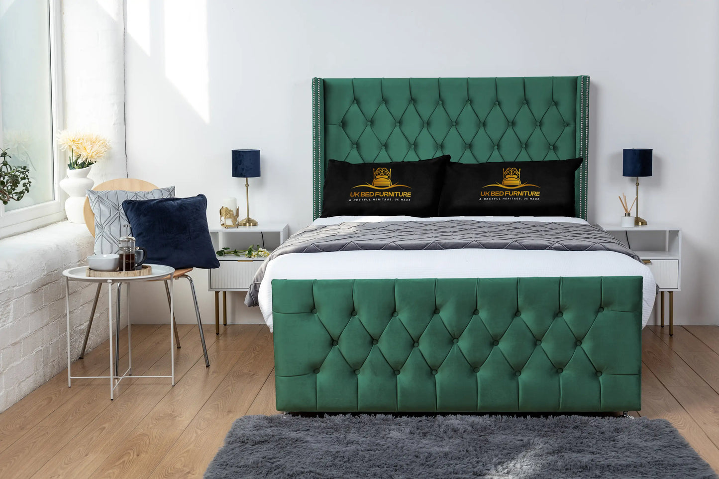 Emily Wingback Divan Bed