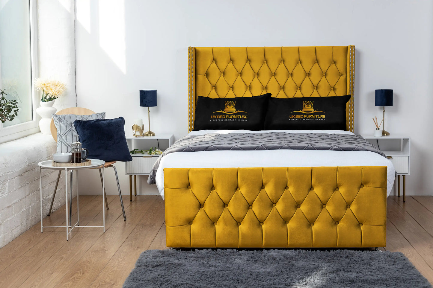 Emily Wingback Divan Bed