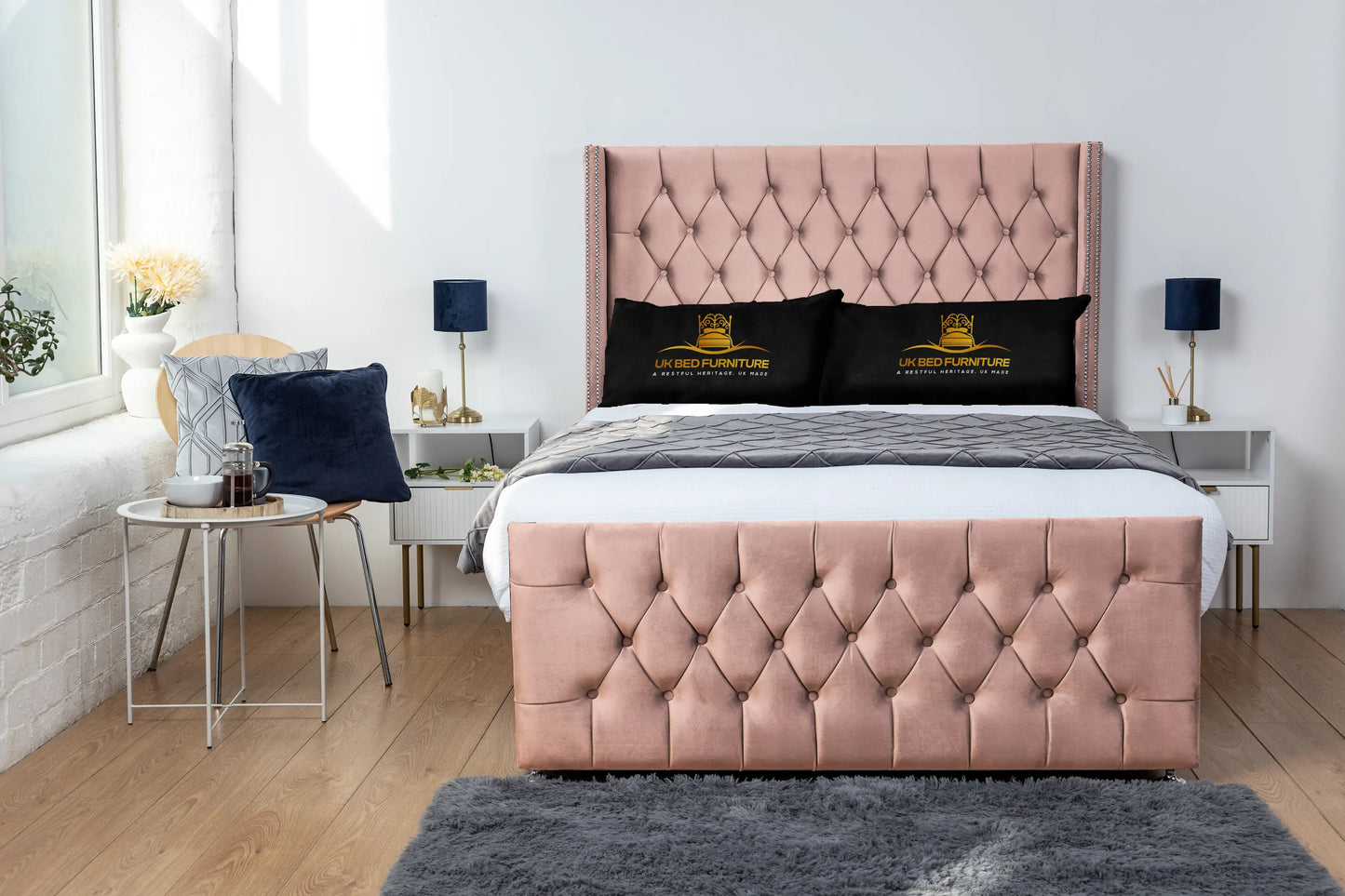 Emily Wingback Divan Bed