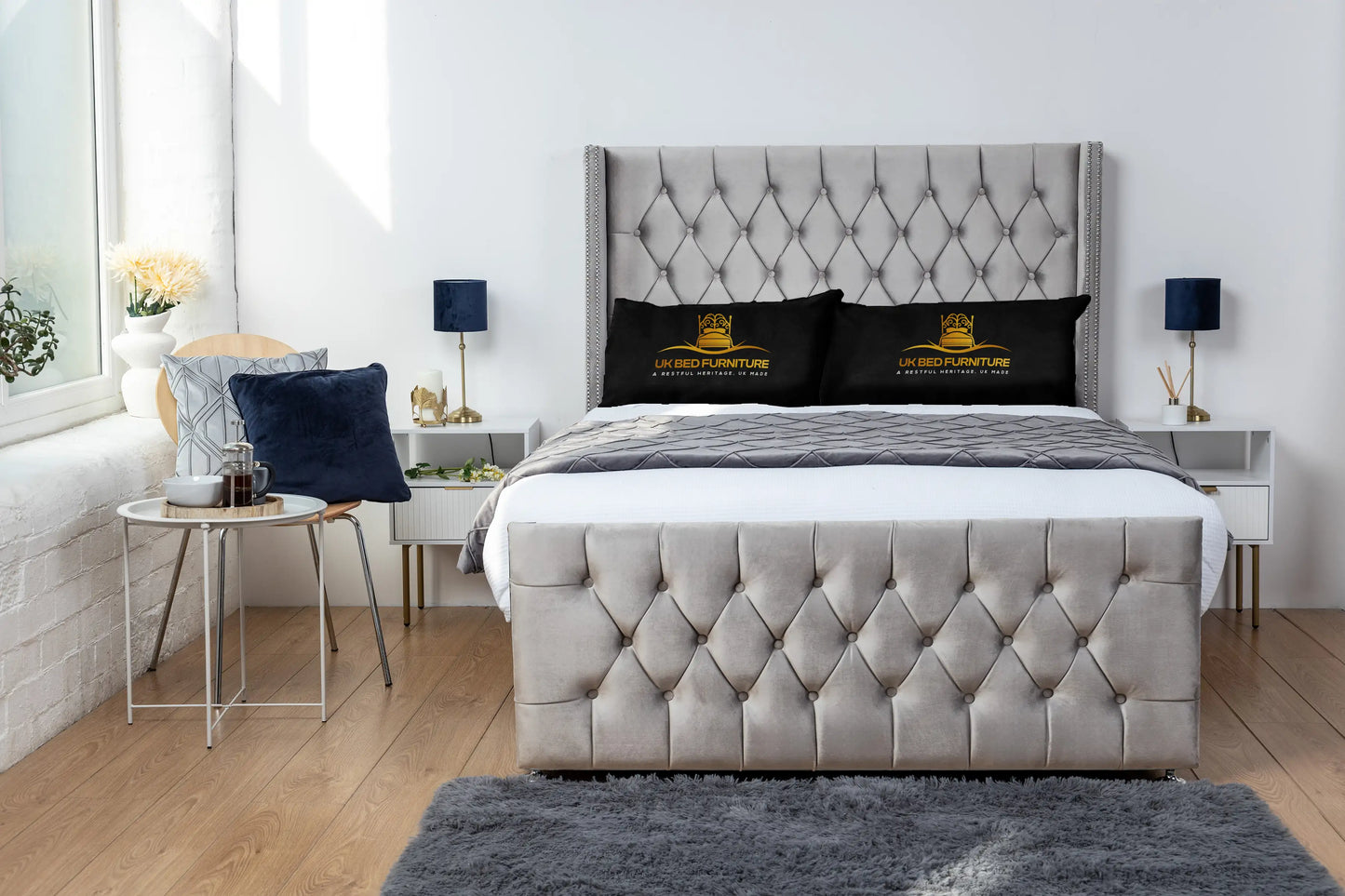 Emily Wingback Divan Bed