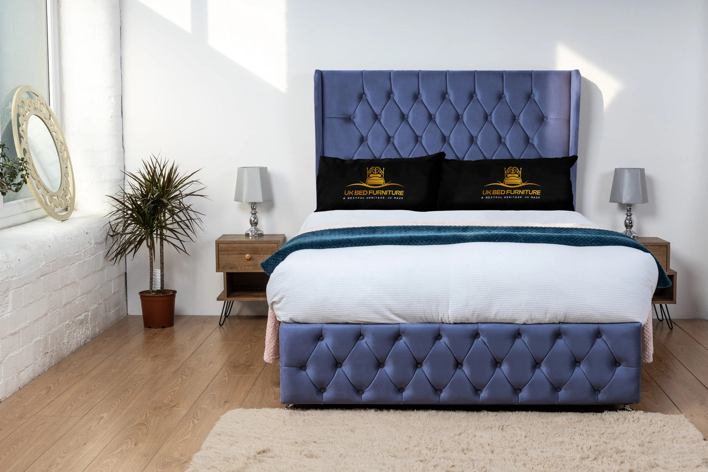 Luxor Wingback Divan Bed