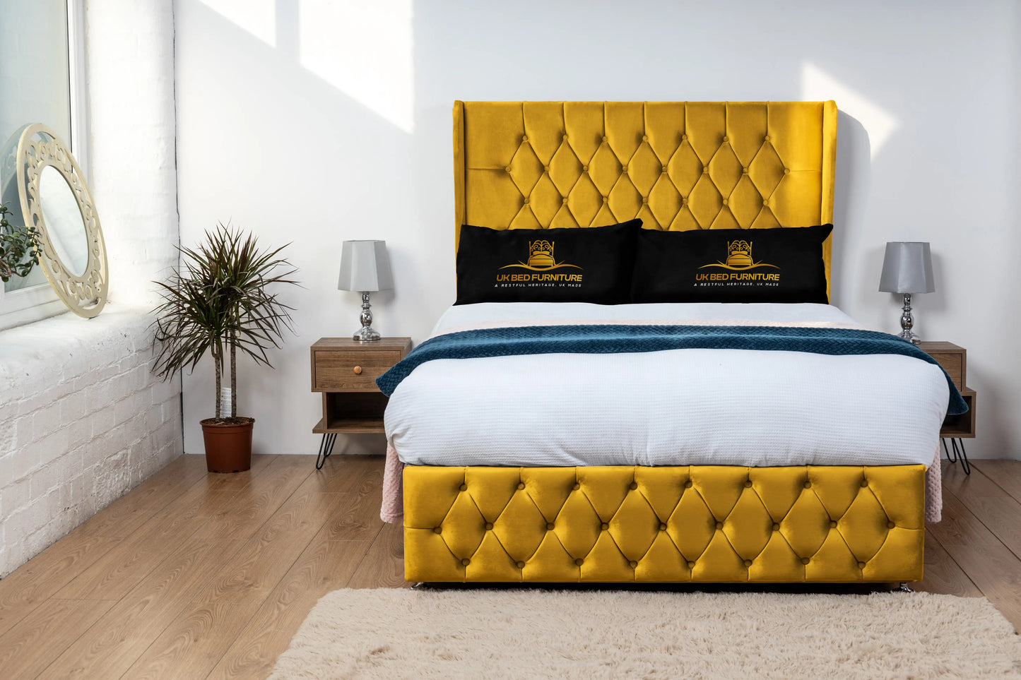 Luxor Wingback Divan Bed