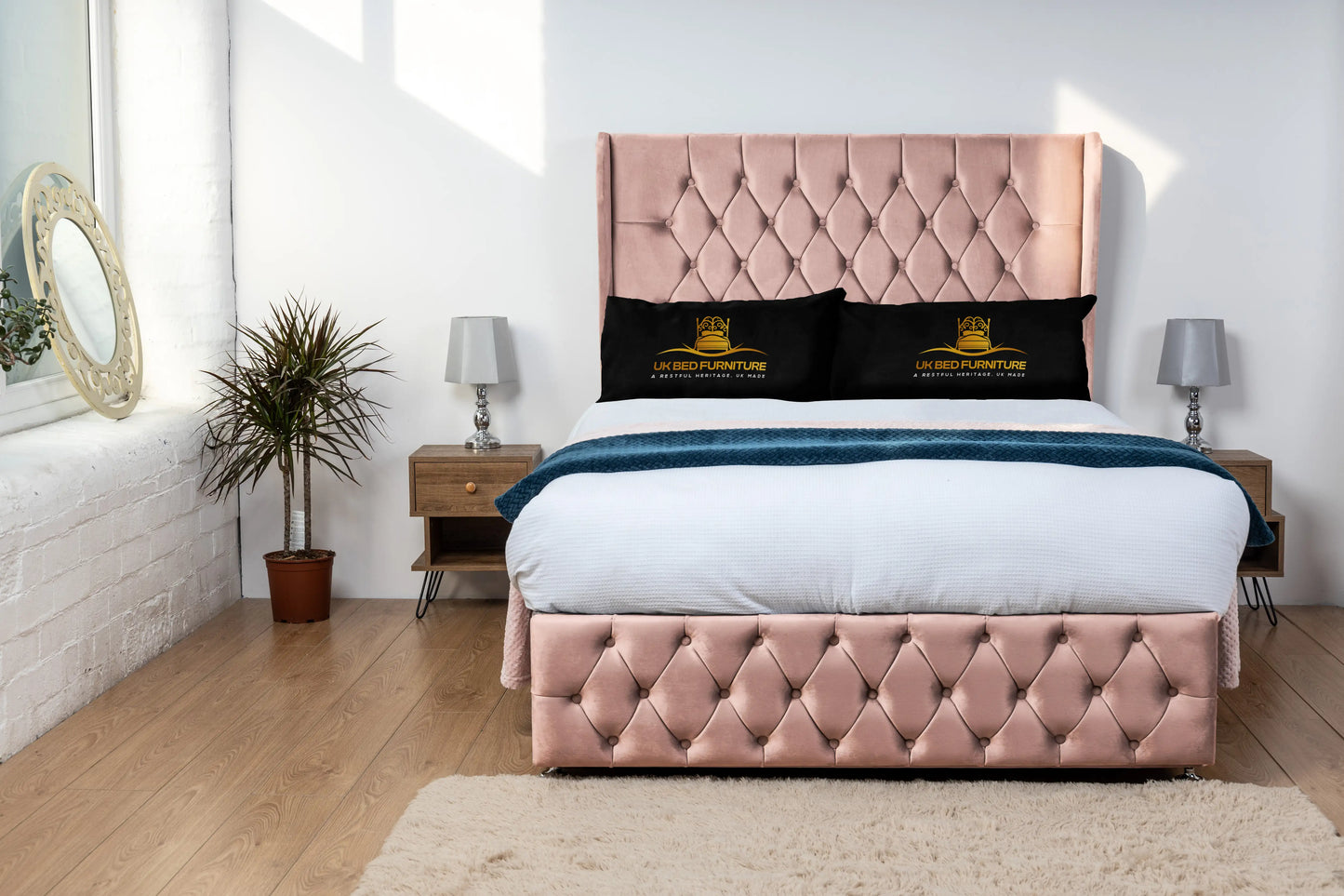 Luxor Wingback Divan Bed