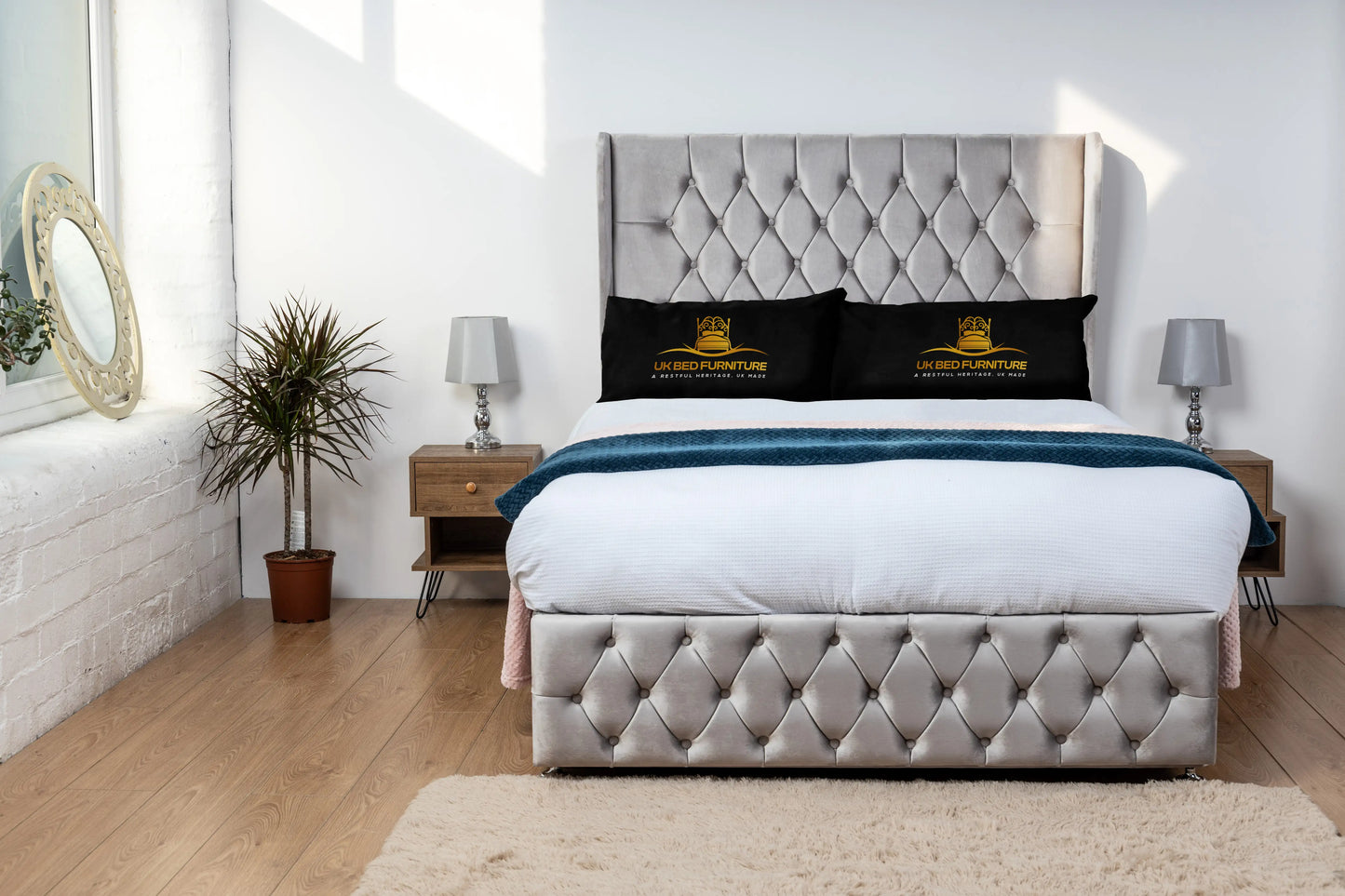Luxor Wingback Divan Bed