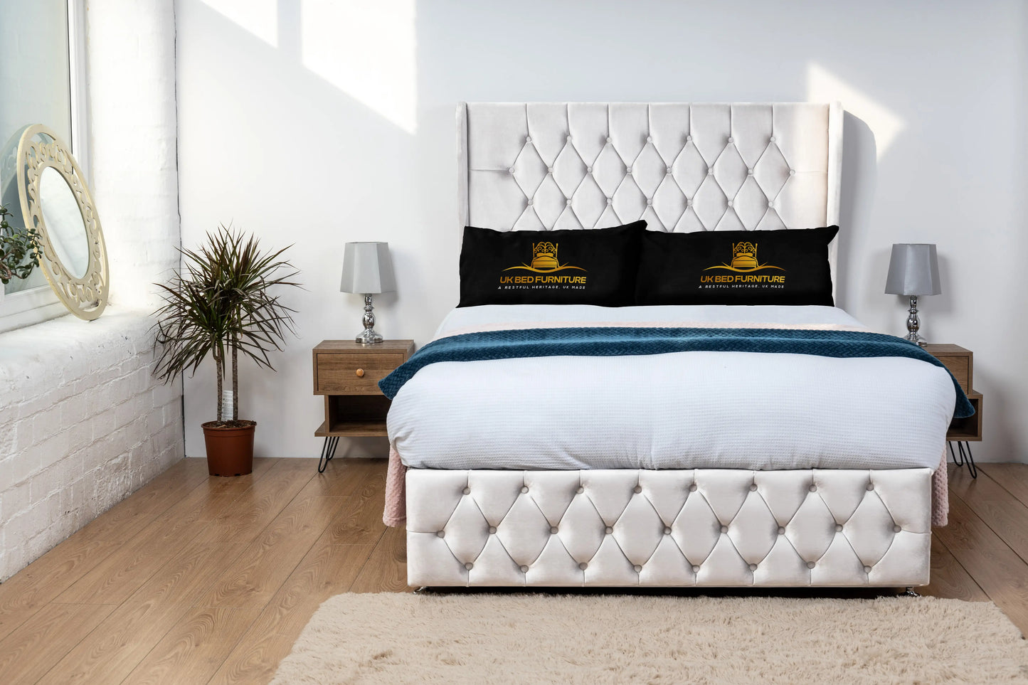 Luxor Wingback Divan Bed