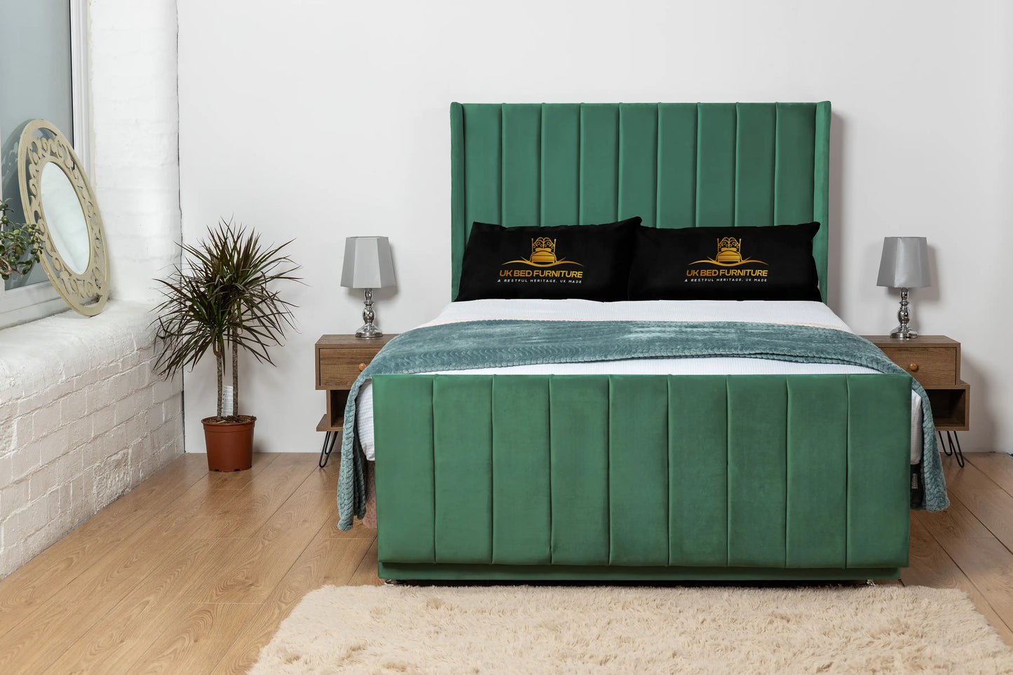 Seoul Wingback Divan Bed