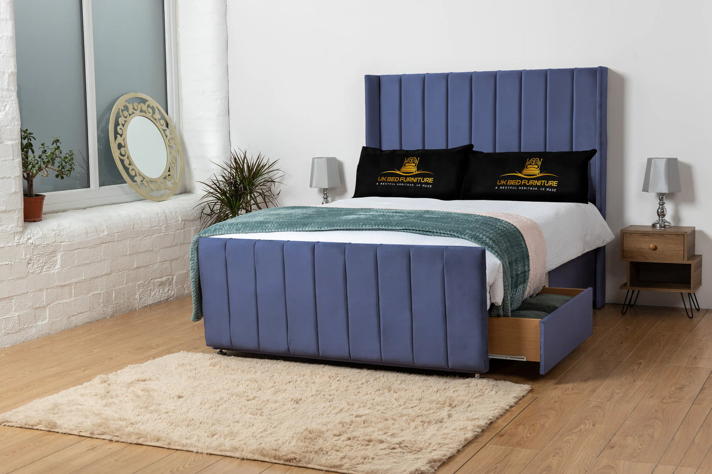 Seoul Wingback Divan Bed