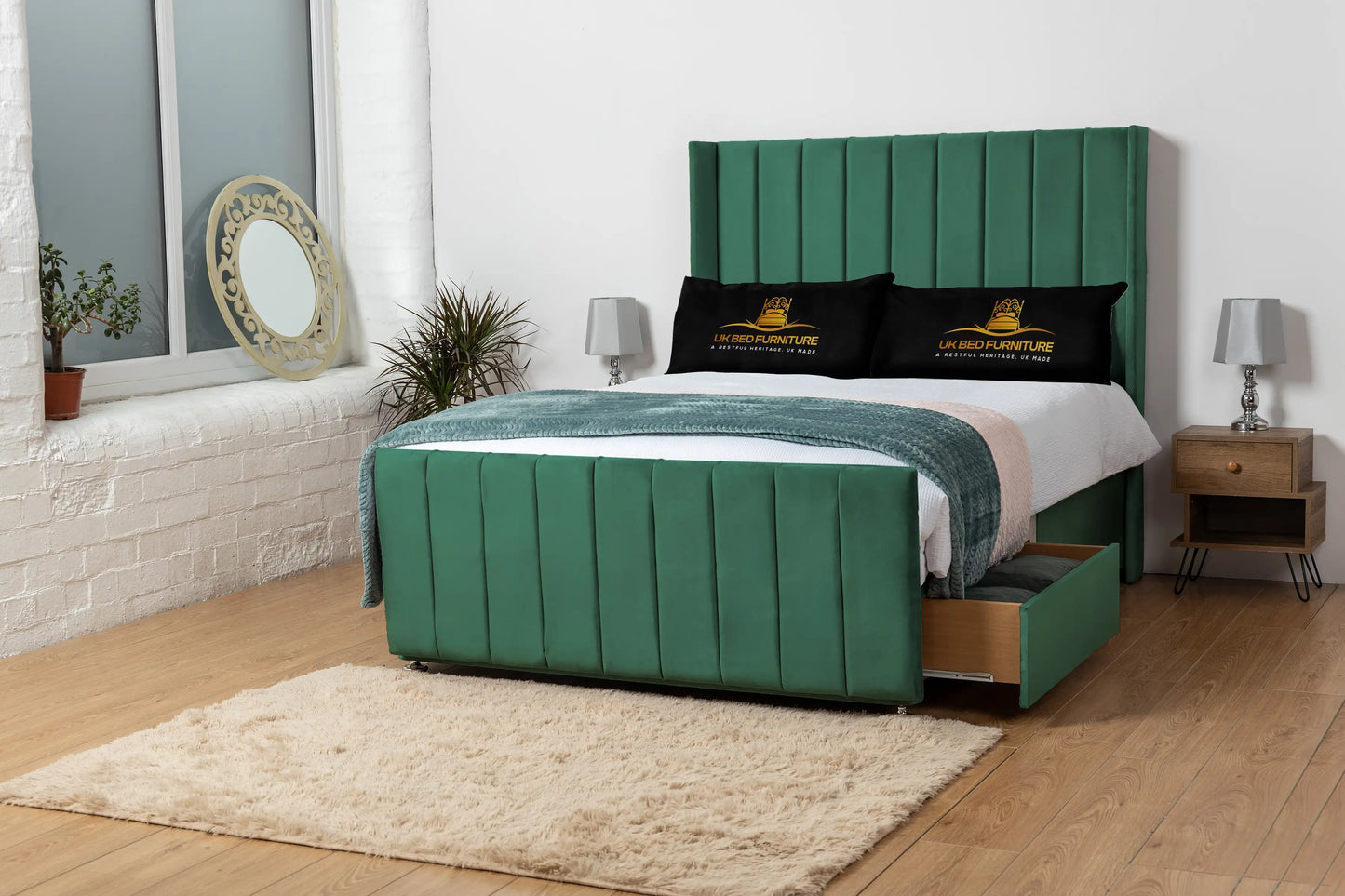 Seoul Wingback Divan Bed