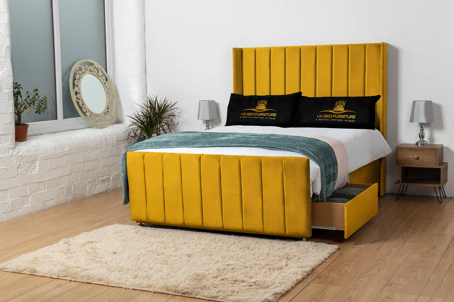 Seoul Wingback Divan Bed