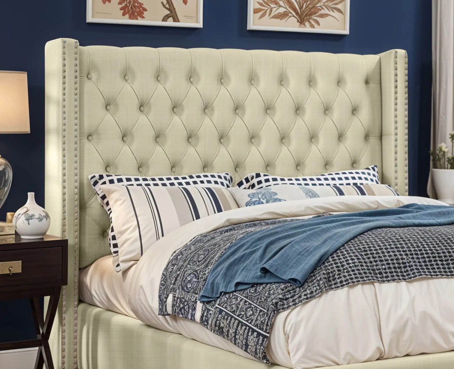 Designed Upholstered Bed