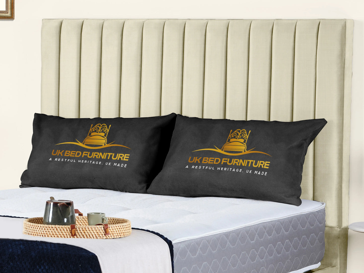 Milan upholstered bed