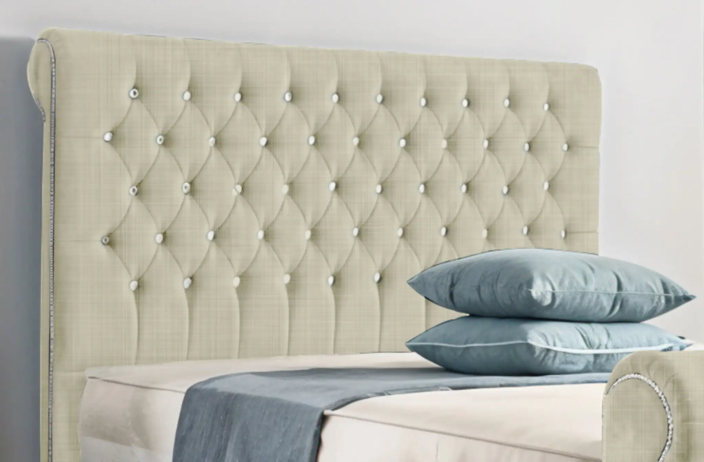 Arcade Sleigh Upholstered Bed