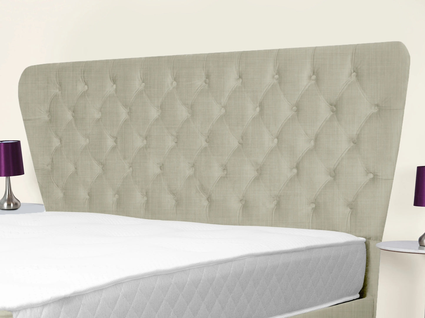 Kendall Winged Upholstered Bed