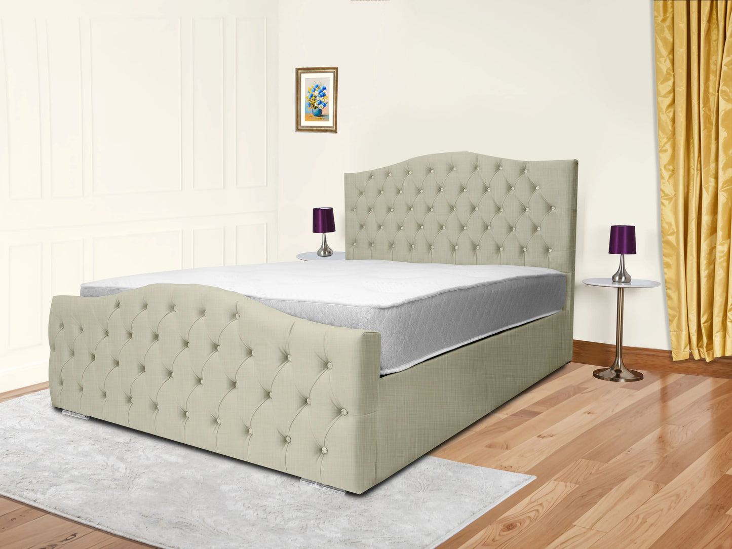 Classic Upholstered Bed