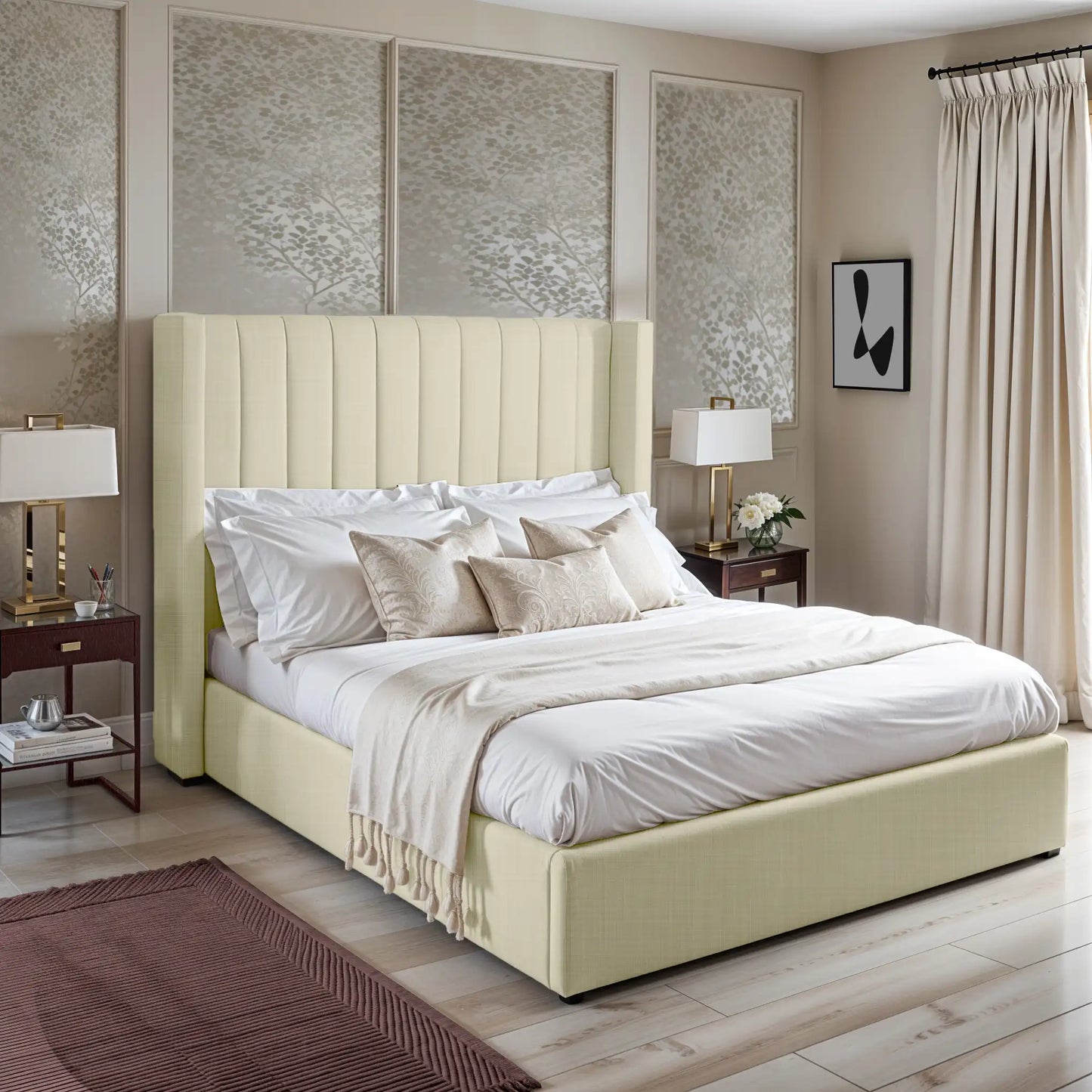 Barcelona Upholstered Bed