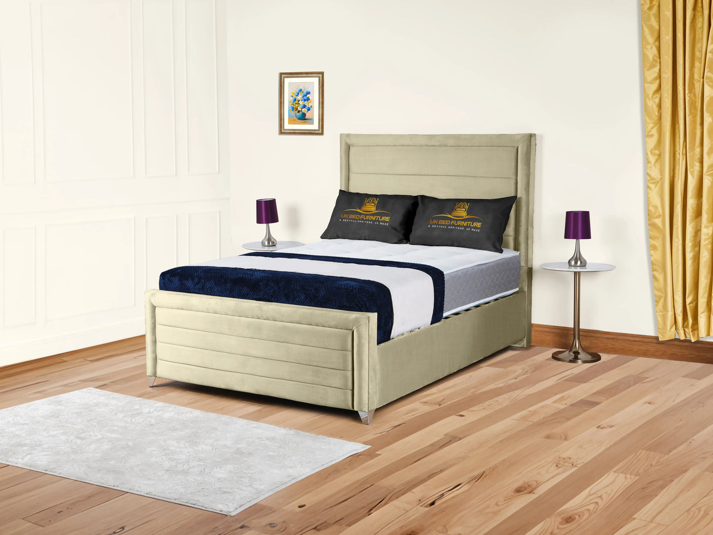 Safina Upholstered Bed