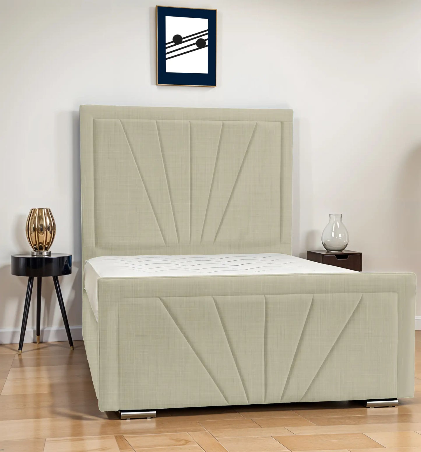 Zahah upholstered bed