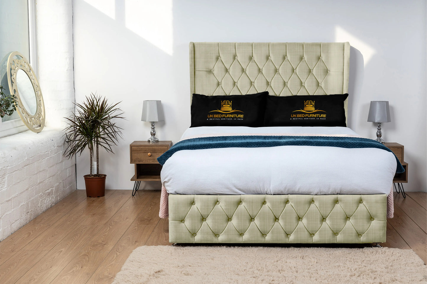 Luxor Wingback Divan Bed
