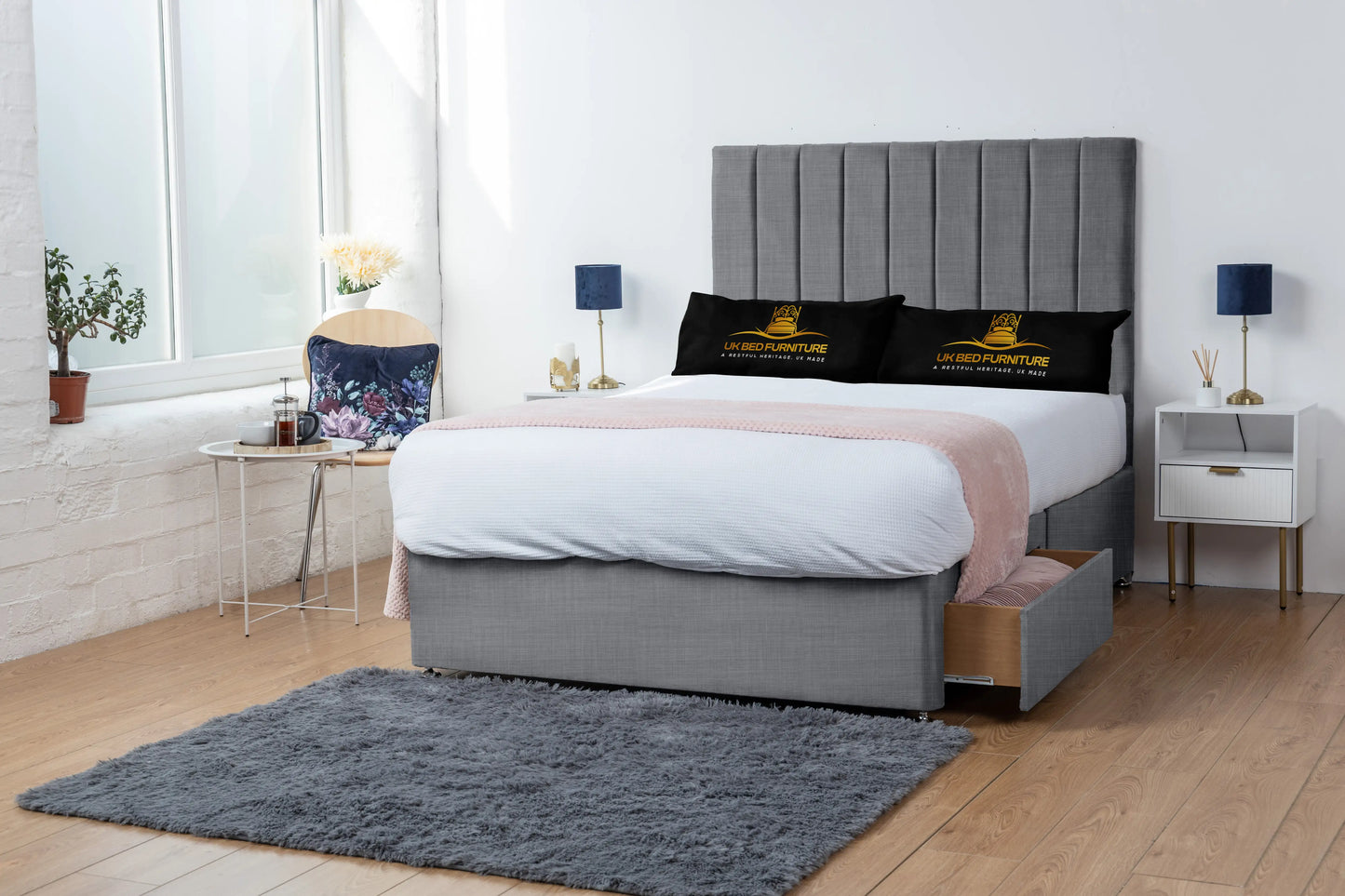 Amelia Lined Divan Bed