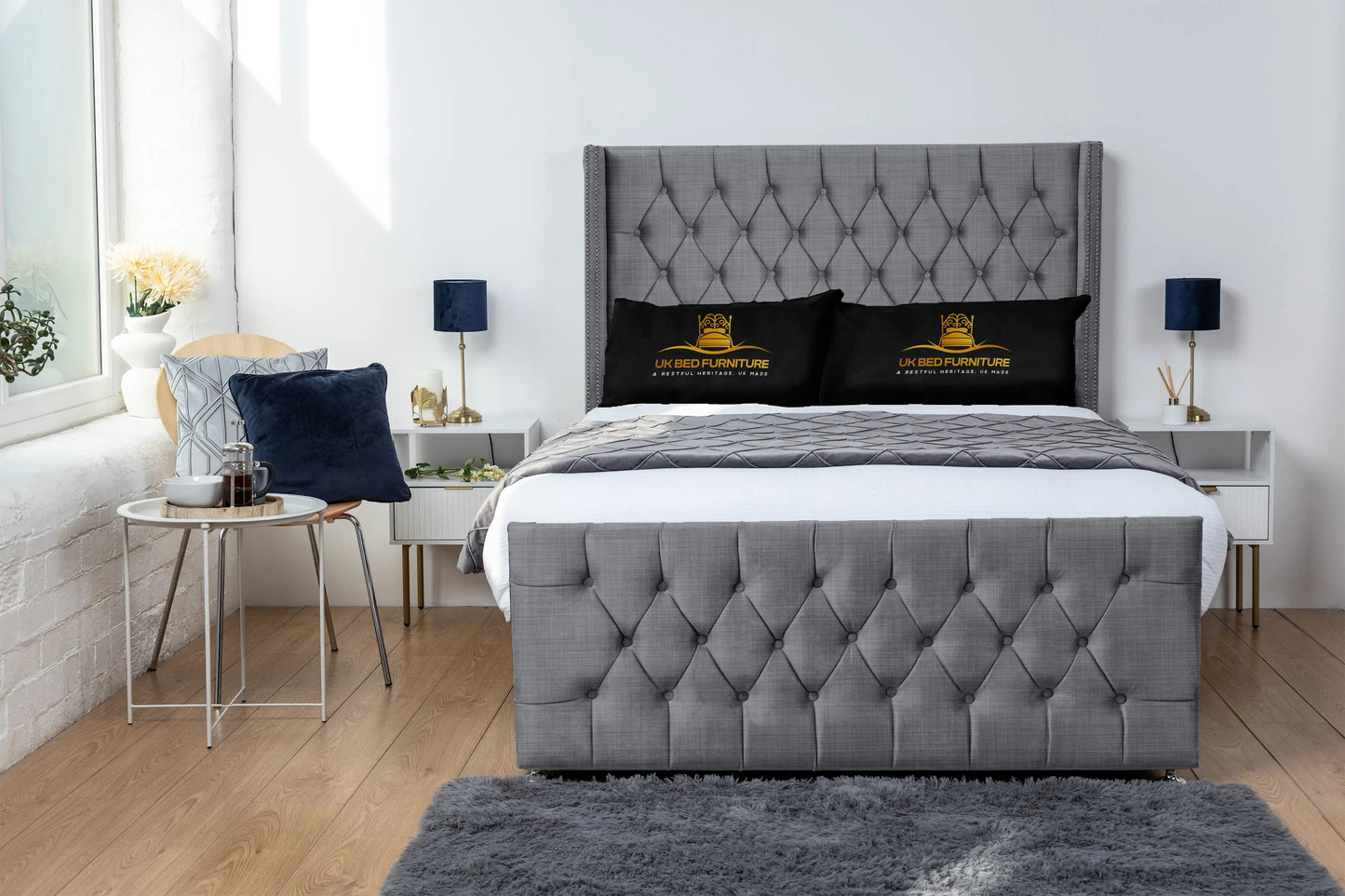 Emily Wingback Divan Bed