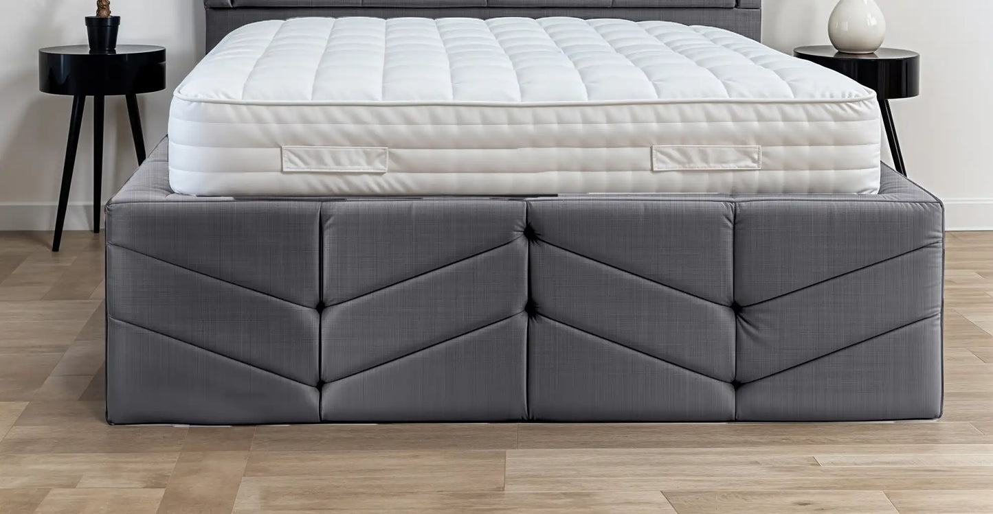 Indulgence Border Upholstered Bed