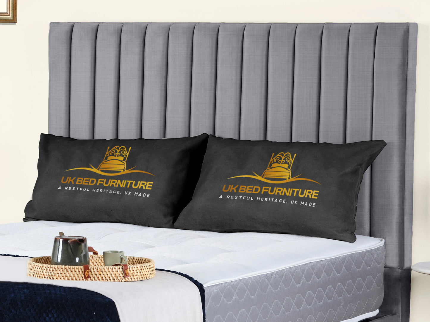 Milan upholstered bed