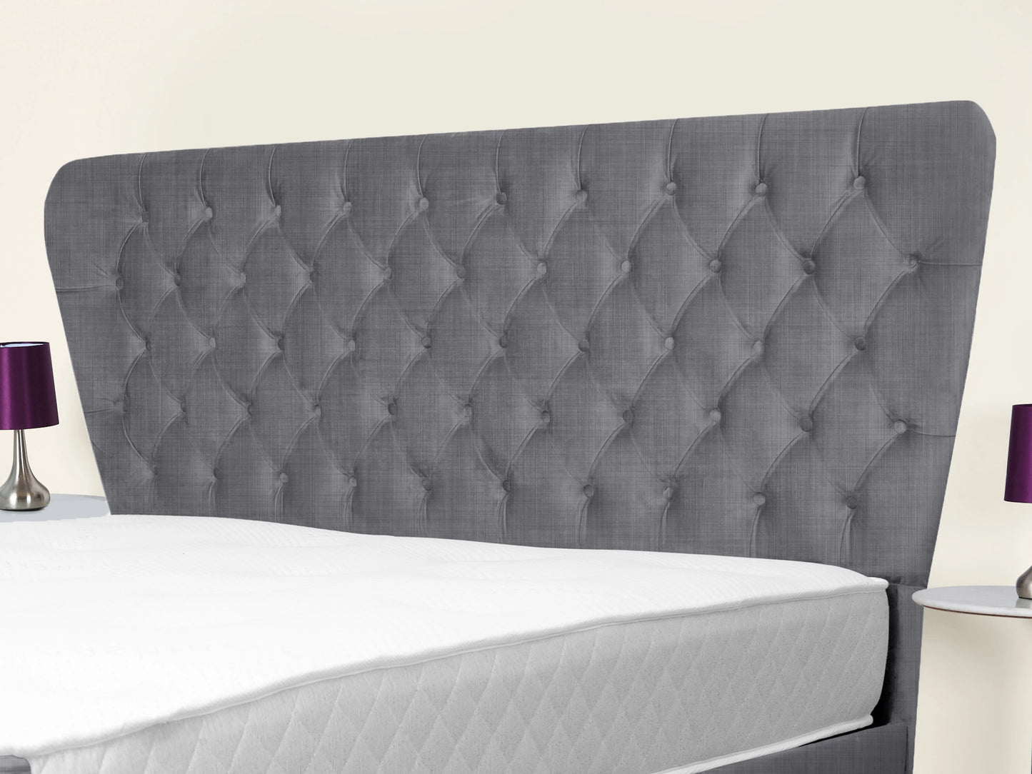 Kendall Winged Upholstered Bed
