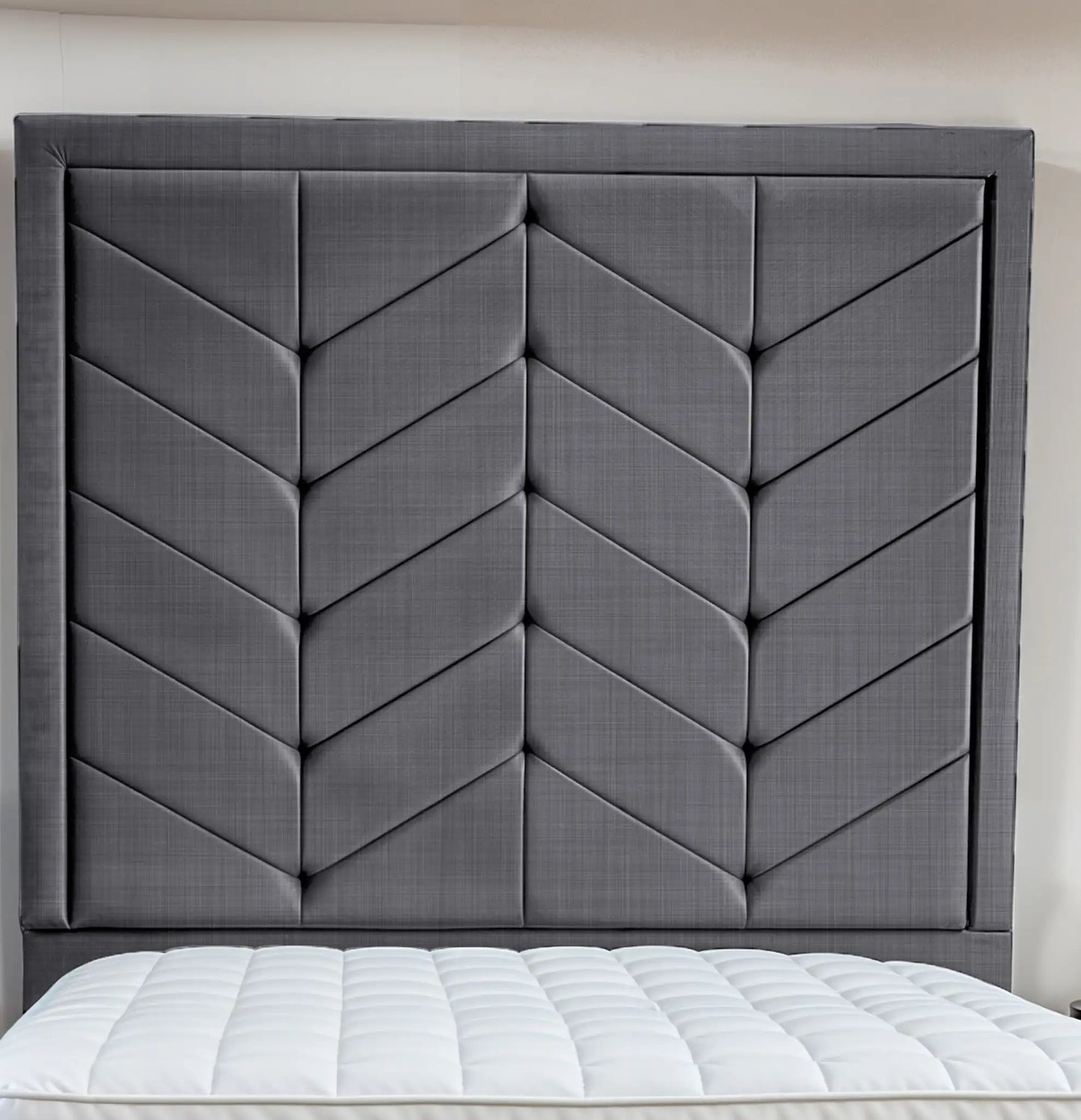 Indulgence Border Upholstered Bed