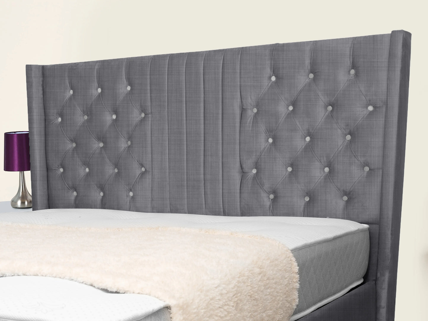 Middleton Winged Upholstered Bed