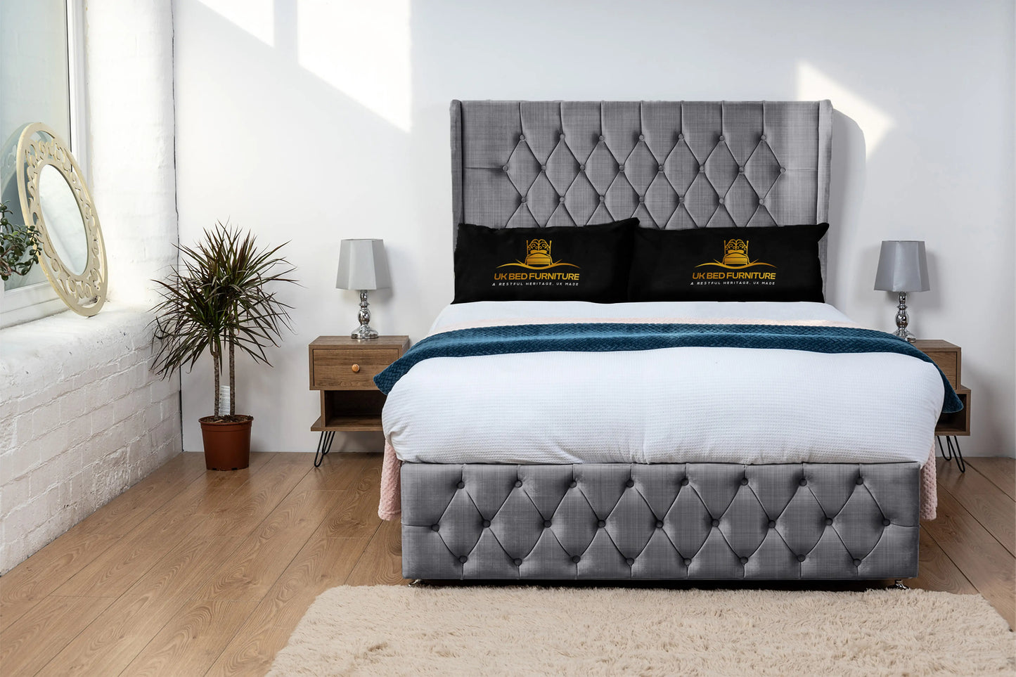 Luxor Wingback Divan Bed
