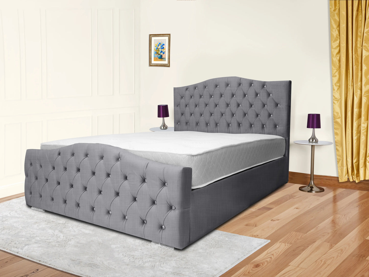 Classic Upholstered Bed