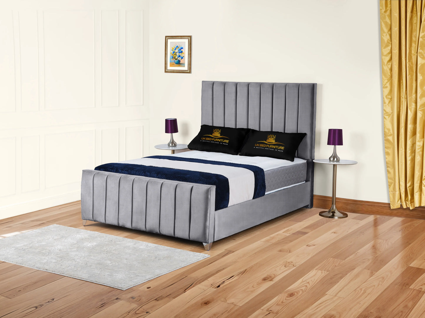 Lisburn Upholstered bed