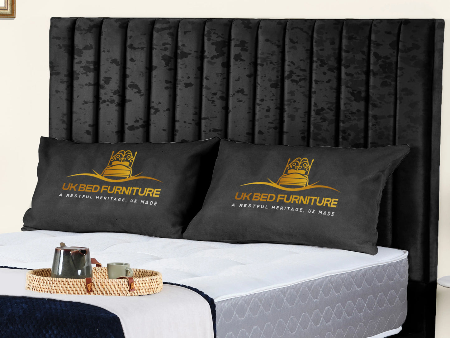 Milan upholstered bed
