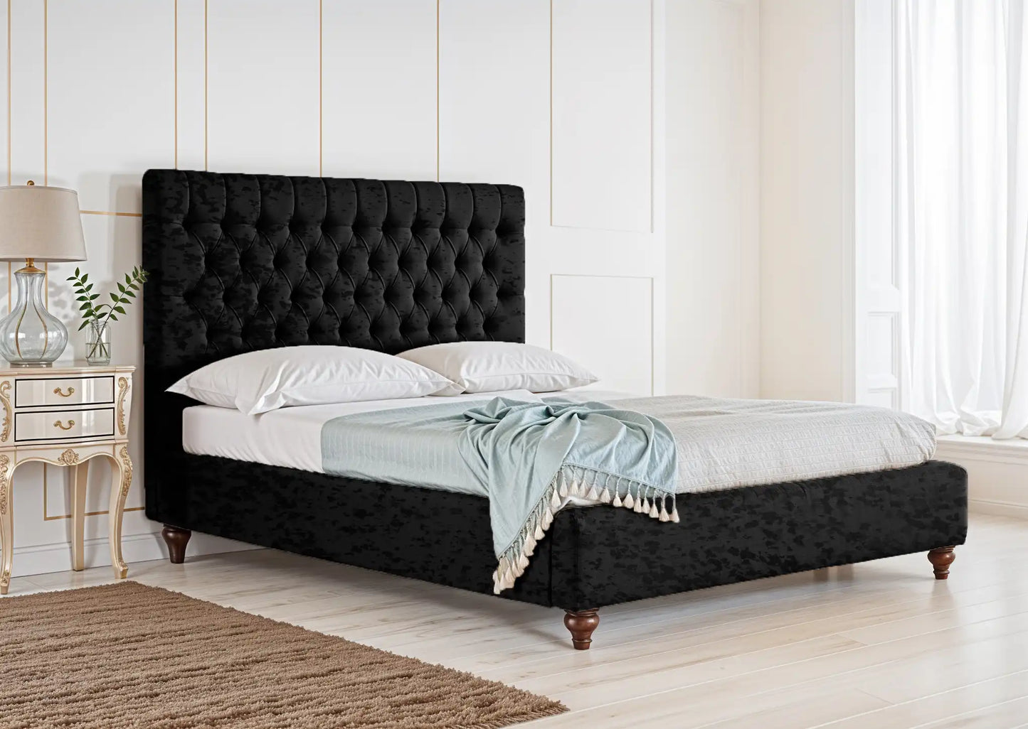 Prague Upholstered Bed