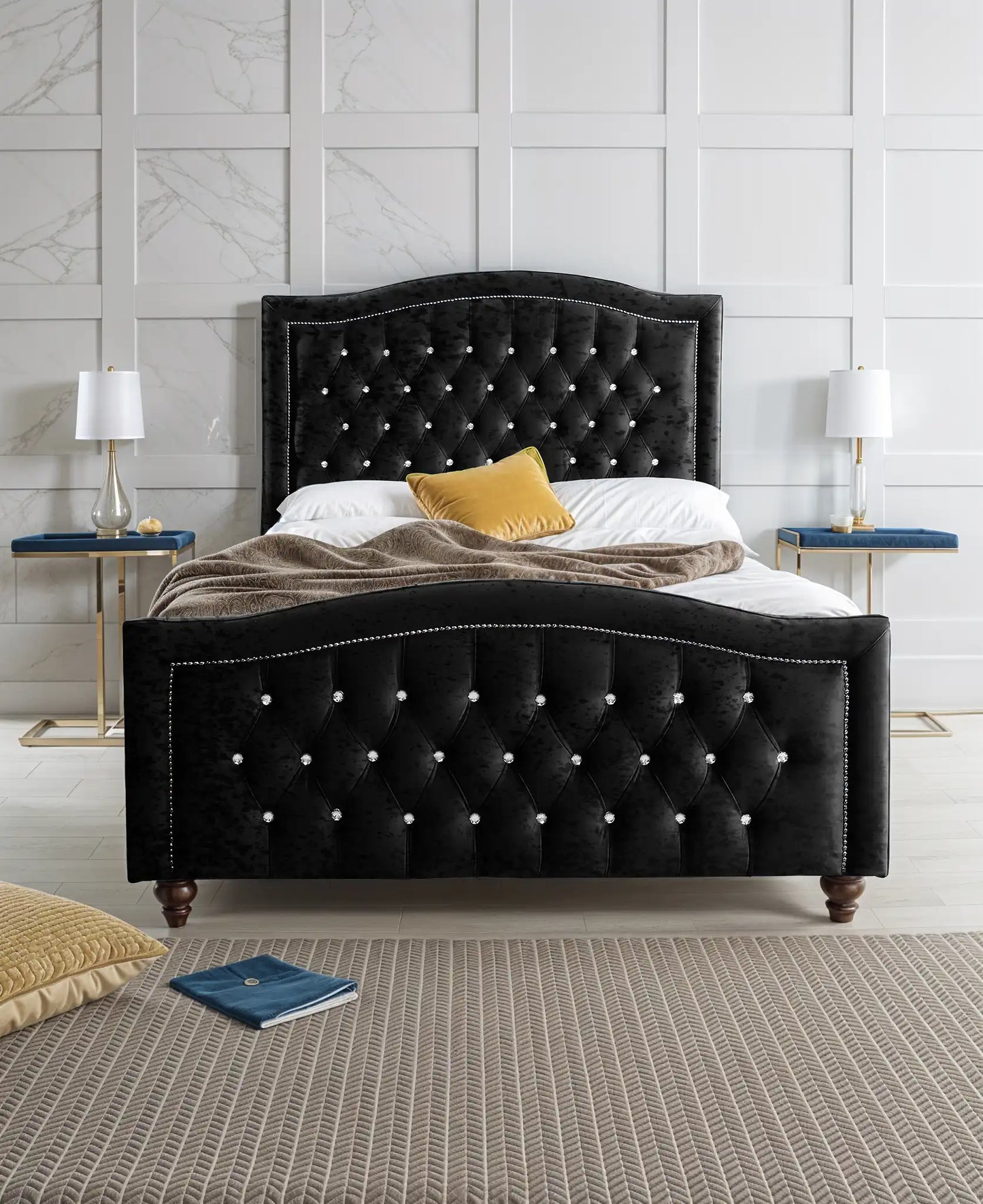 Stockholm Upholstered Bed