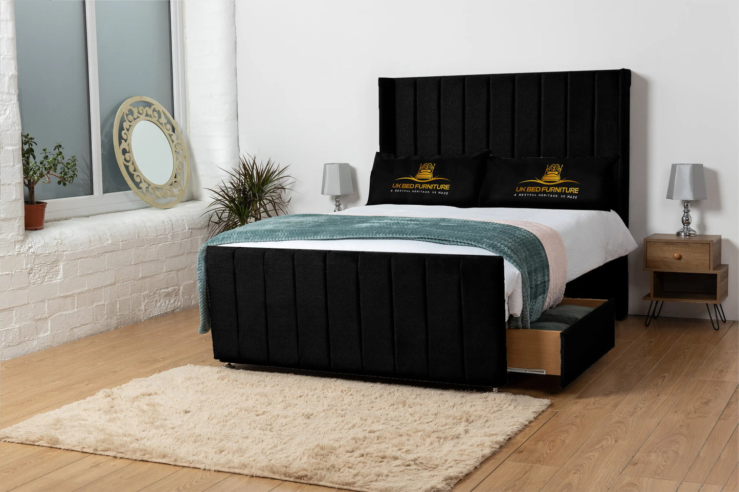 Seoul Wingback Divan Bed