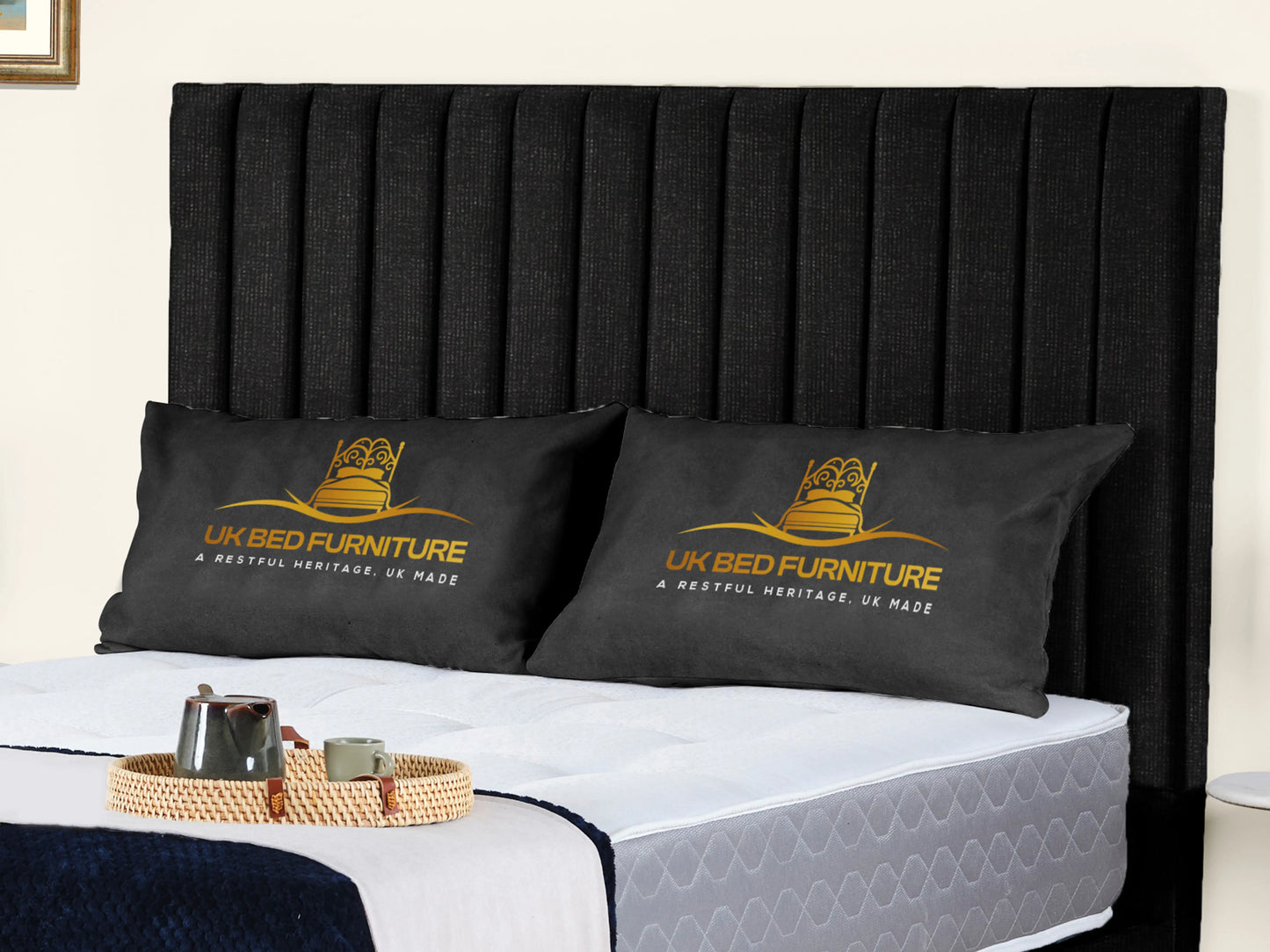 Milan upholstered bed