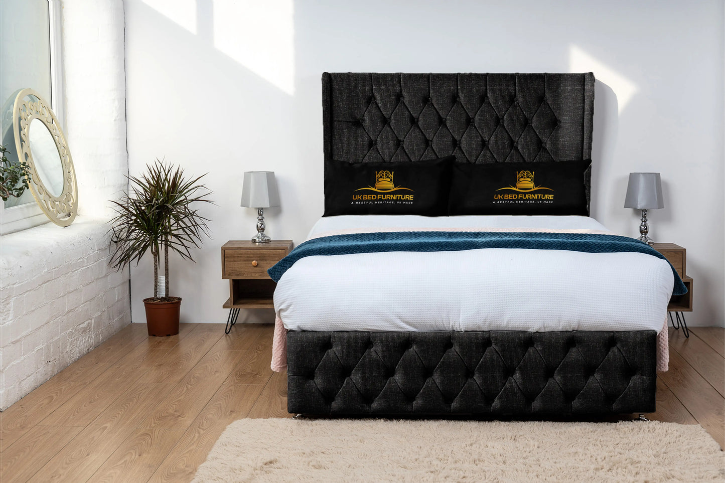 Luxor Wingback Divan Bed