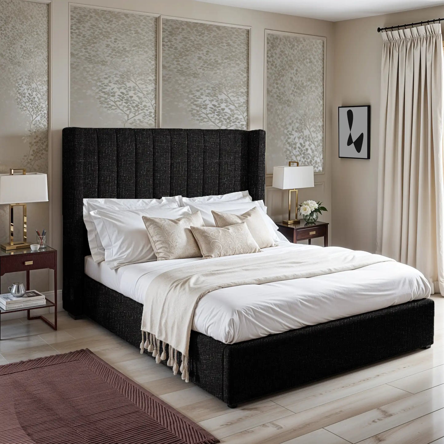Barcelona Upholstered Bed