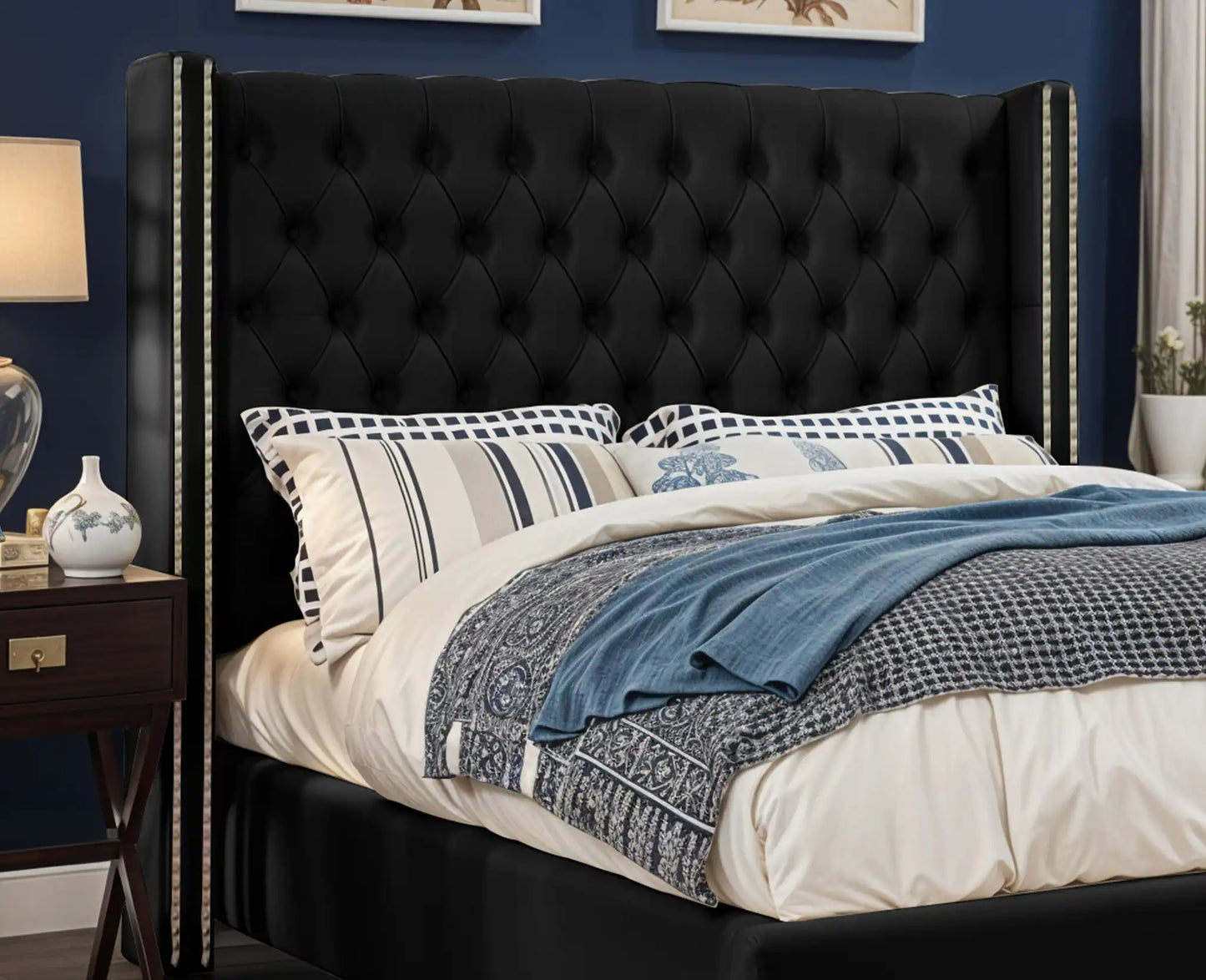 Designed Upholstered Bed